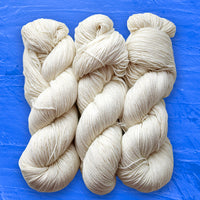 SNOWBIRD Undyed Merino Wool and Nylon Fingering Weight Yarn