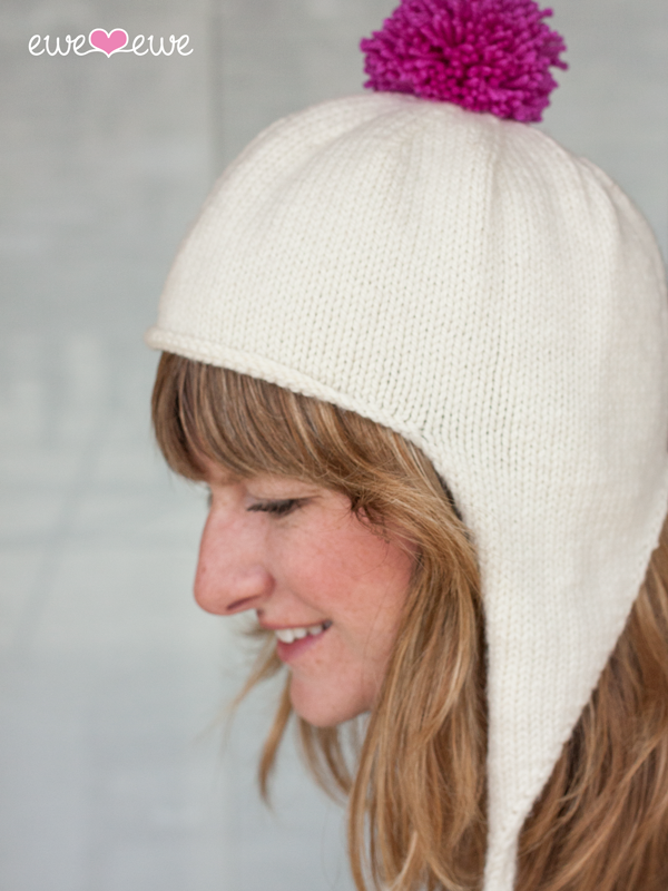 Cross Country Ski Cap PDF Earflap Hat Knitting Pattern