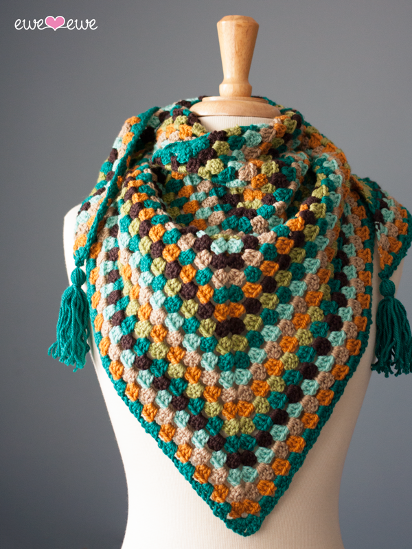 Wearever Wrap PDF Crochet Pattern – Ewe Ewe Yarns