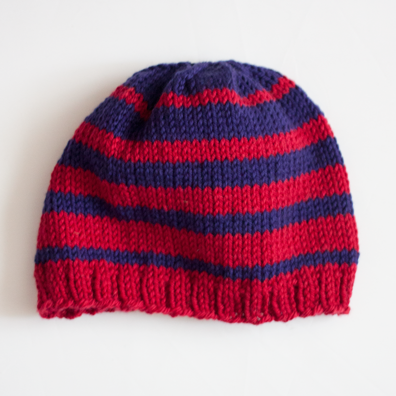 Family of Hats PDF Knitting Pattern – All Sizes