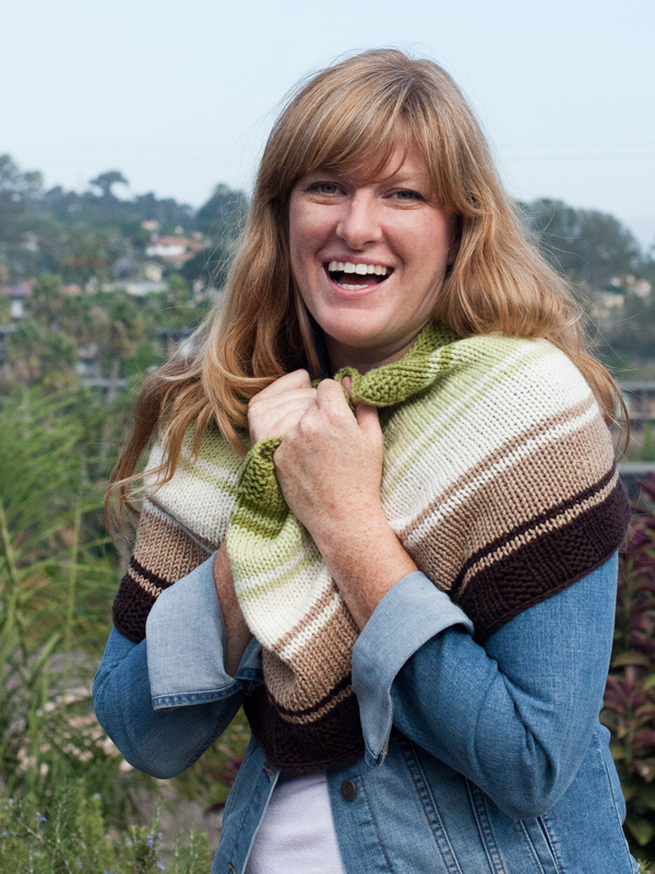 Mint Chocolate Chip PDF Infinity Scarf Oversized Cowl Knitting Pattern