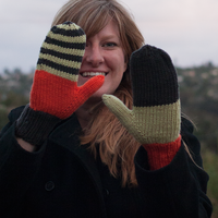 Miss Match Mittens PDF Knitting Pattern