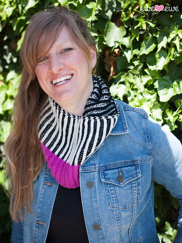 Wild Fiber Brioche Cowl PDF Knitting Pattern