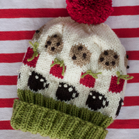 Santa's Favorite Things PDF Beanie Knitting Pattern