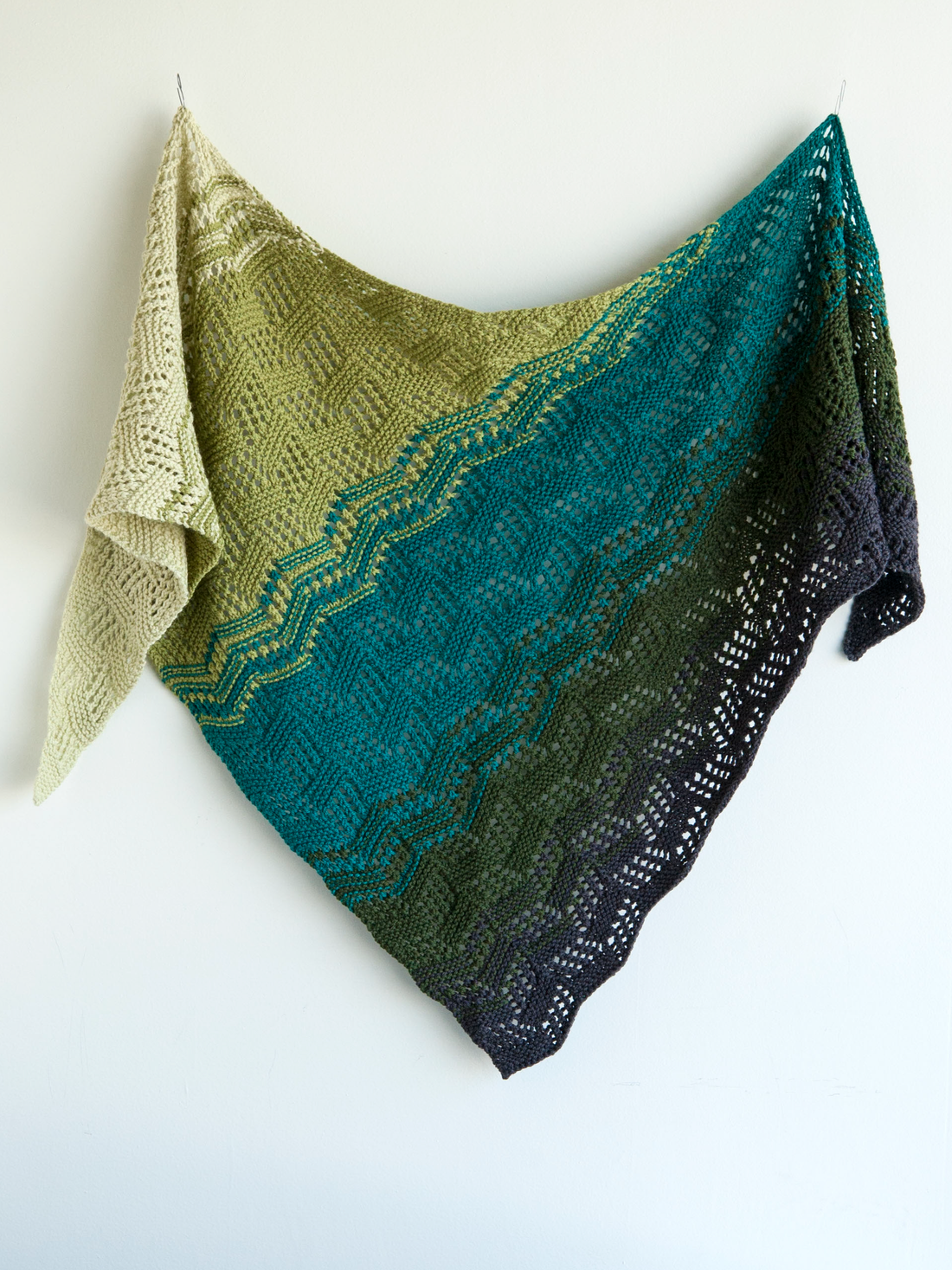 Tilted Tiles Shawl PDF Knitting Pattern