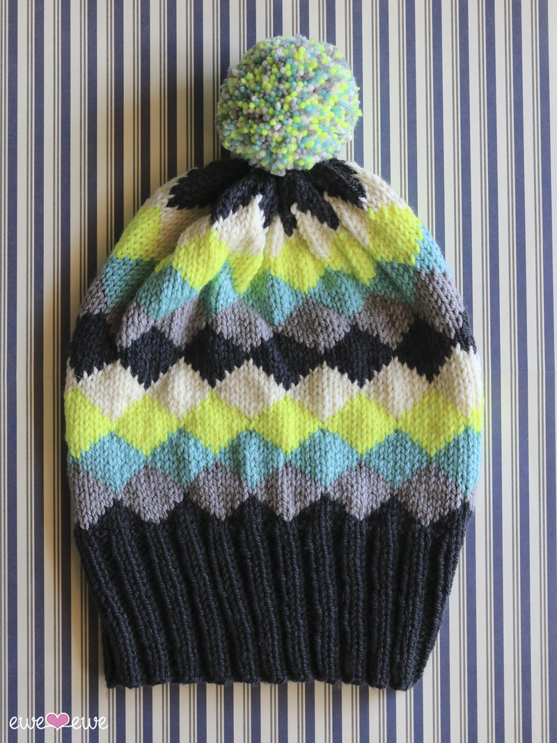 Shade Shifter Hat Knitting Yarn Kit
