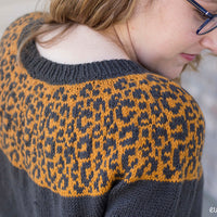 Cat Lady Crop PDF Sweater Knitting Pattern