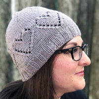 Ewe Heart Hat FREE Lace Hat PDF Knitting Pattern