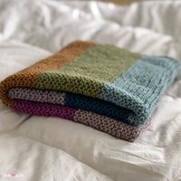 Softly Striped Baby Blanket FREE Knitting Pattern PDF
