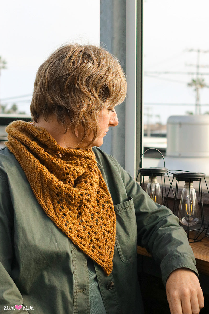 Happy Hour Bandana PDF Cowl Knitting Pattern