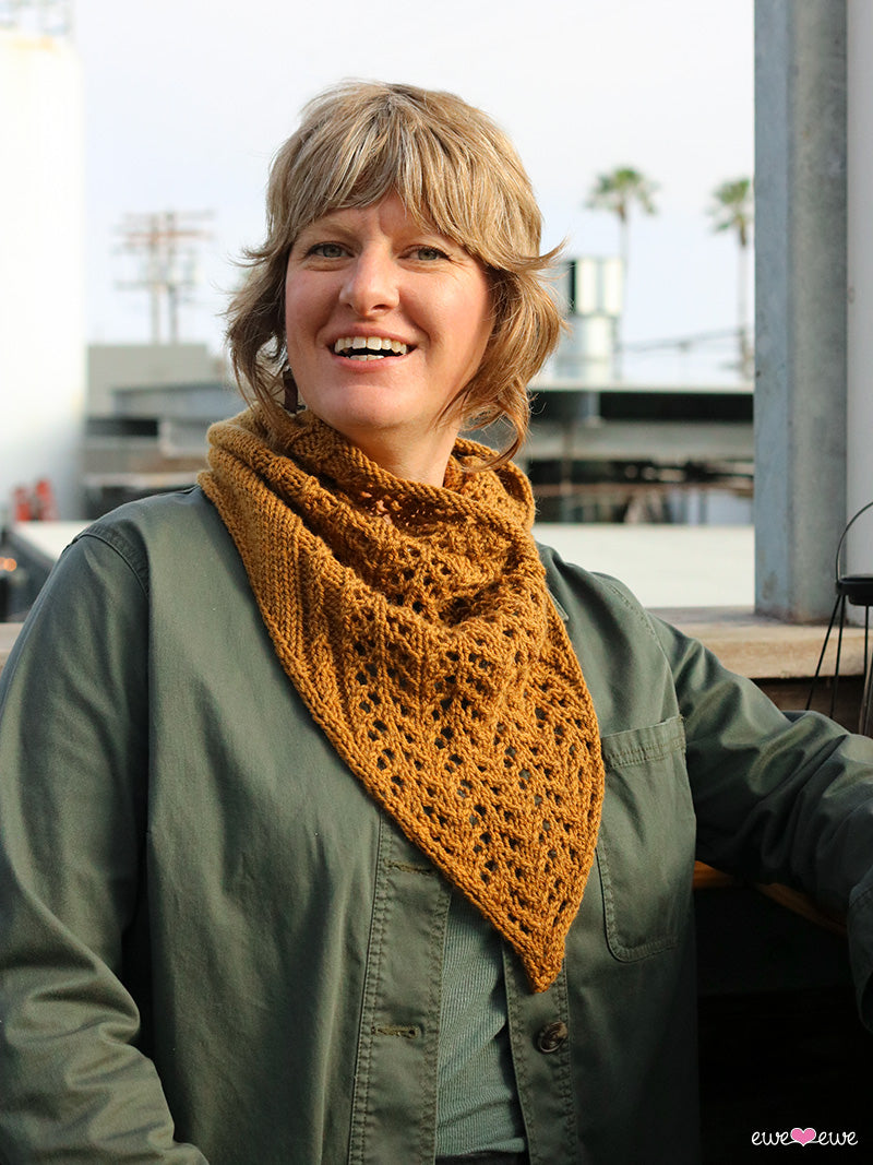 Happy Hour Bandana PDF Cowl Knitting Pattern