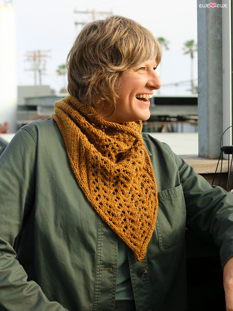 Happy Hour Bandana PDF Cowl Knitting Pattern