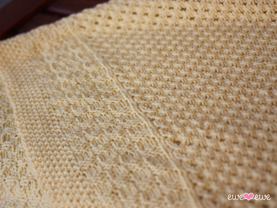 Buttercup Baby Blanket PDF Knitting Pattern – Ewe Ewe Yarns