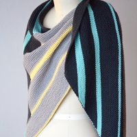 Double Deco Wrap PDF Knitting Pattern