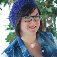 Stargazer Slouch PDF Lace Hat Knitting Pattern