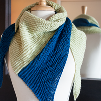 Mint Julep Shawl PDF Knitting Pattern