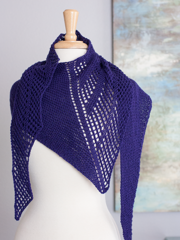 Night at the Museum PDF Lace Shawl Knitting Pattern