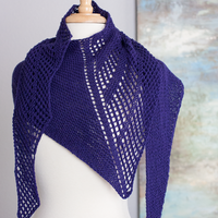 Night at the Museum PDF Lace Shawl Knitting Pattern