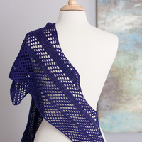 Night at the Museum PDF Lace Shawl Knitting Pattern