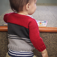 Stacks Sweater PDF Baby Sweater Knitting Pattern