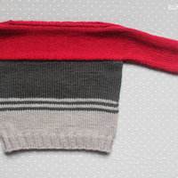 Stacks Sweater PDF Baby Sweater Knitting Pattern