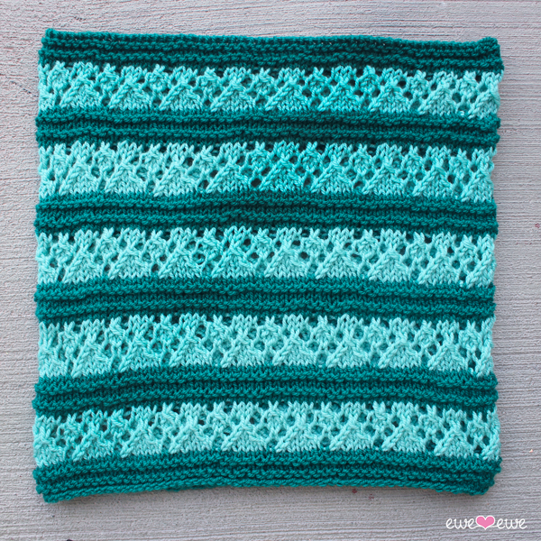 Rush Cowl PDF Lace Neckwarmer Knitting Pattern