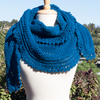 Seabreeze Scarf PDF Lace Shawl Knitting Pattern