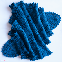 Seabreeze Scarf PDF Lace Shawl Knitting Pattern