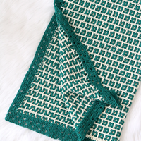 Squared Away PDF Crochet Baby Blanket