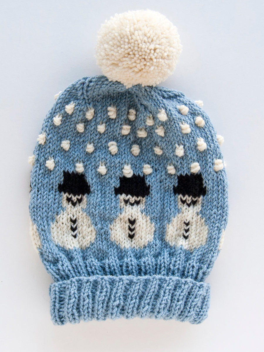 Snowy the Snowman Hat Yarn Kit