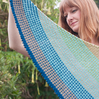 Ewe So Summer PDF Shawl Knitting Pattern