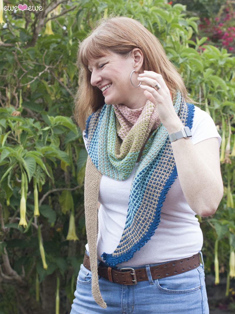 Ewe So Summer PDF Shawl Knitting Pattern