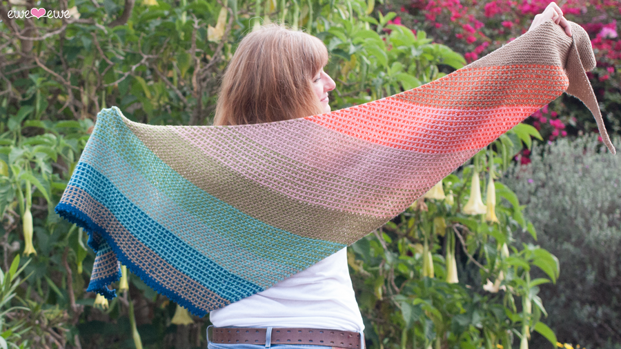 Ewe Pattern Ewe So Summer PDF Shawl Knitting Pattern – Ewe Ewe Yarns