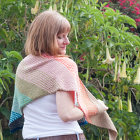 Ewe So Summer PDF Shawl Knitting Pattern