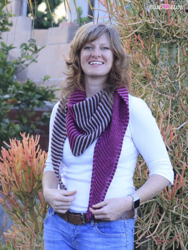 Something About Phoenix FREE Triangle Shawl Knitting Pattern PDF