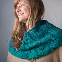 Rhythm and Blooms PDF Capelet Cowl Knitting Pattern