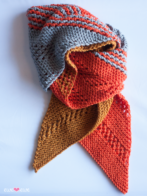 Marmalade Dream PDF Lace Scarf Knitting Pattern