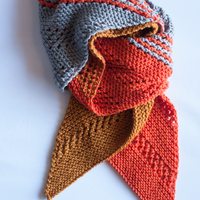 Marmalade Dream PDF Lace Scarf Knitting Pattern