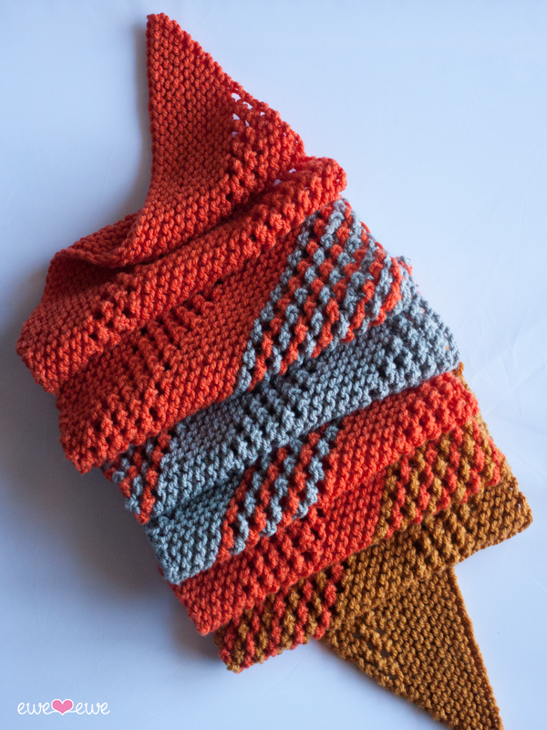 Marmalade Dream PDF Lace Scarf Knitting Pattern