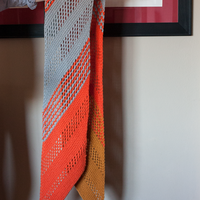 Marmalade Dream PDF Lace Scarf Knitting Pattern