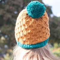 Pineapple Expressions PDF Cable Hat Knitting Pattern