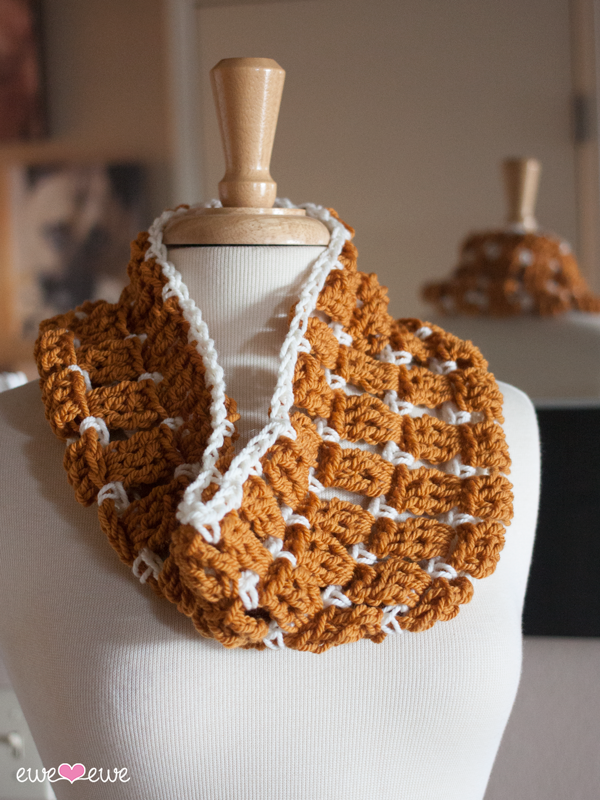 Reef & Sand PDF 2-in-1 Crochet Cowl and Infinity Scarf Pattern