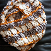 Reef & Sand PDF 2-in-1 Crochet Cowl and Infinity Scarf Pattern