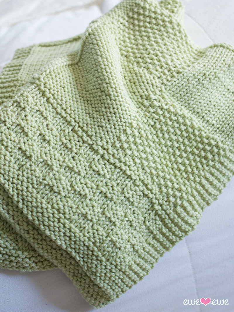 Charles + Chelsea PDF Blanket Knitting Pattern