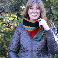 Modern Merry PDF Cowl Knitting Pattern