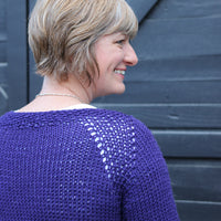 Pop Top Cardigan PDF Sweater Knitting Pattern