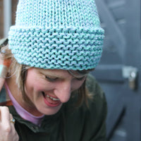 Blustery Beanie FREE Hat PDF Knitting Pattern