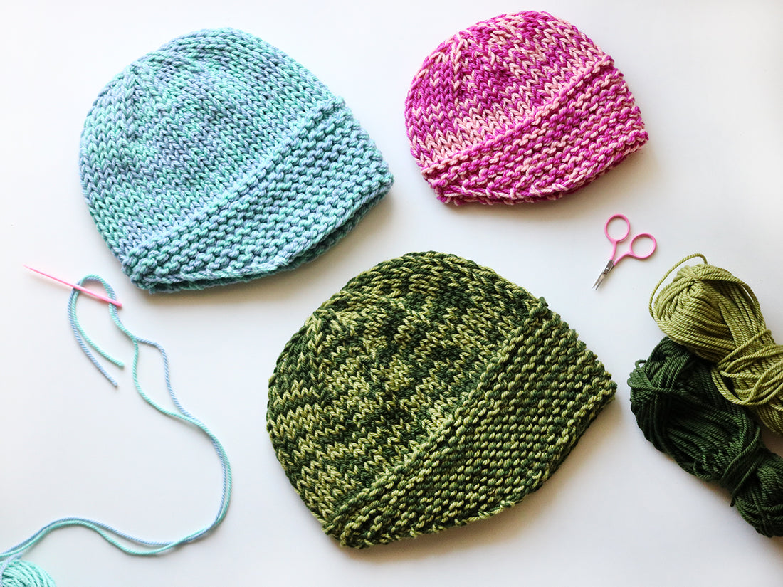 Blustery Beanie FREE Hat PDF Knitting Pattern