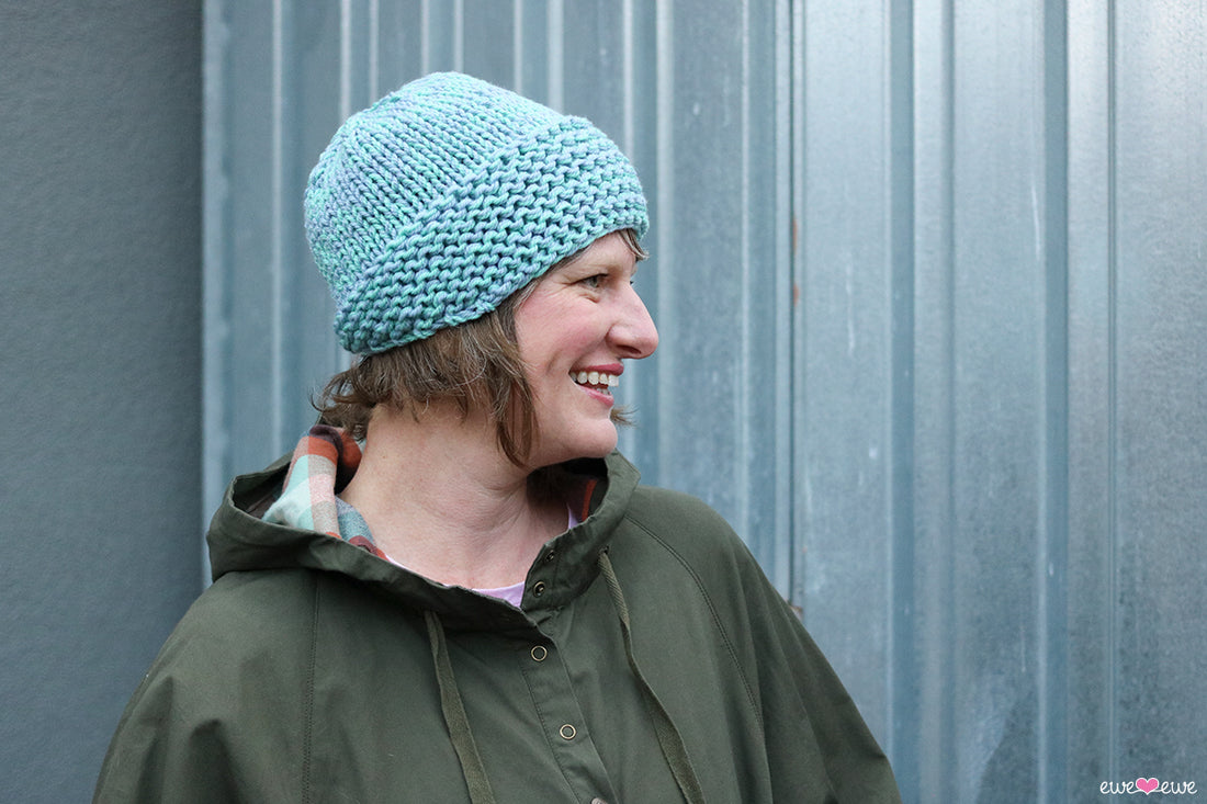 Blustery Beanie FREE Hat PDF Knitting Pattern