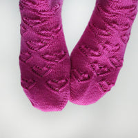 Ewe Heart Socks PDF Knitting Pattern